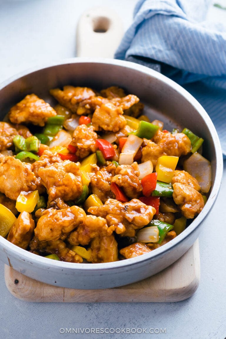 Sweet and Sour Chicken (Without DeepFrying) Omnivore's Cookbook
