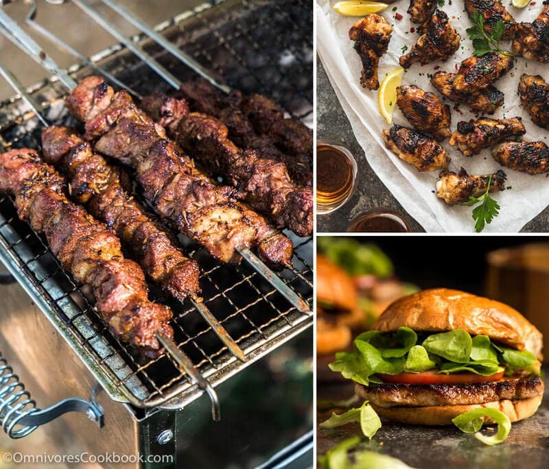 The ultimate guide to hosting a Chinese grilling and BBQ party in your backyard, with an introduction to a Chinese grill, tools, menu suggestions, workflow, and everything else!