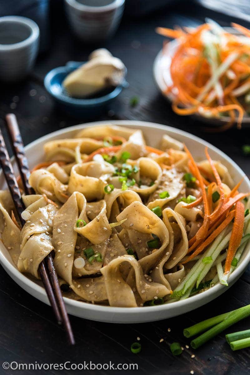 These real-deal Chinese sesame noodles are way better than takeout. This post teaches you how to use secret ingredients to make the sauce addictively tasty.
