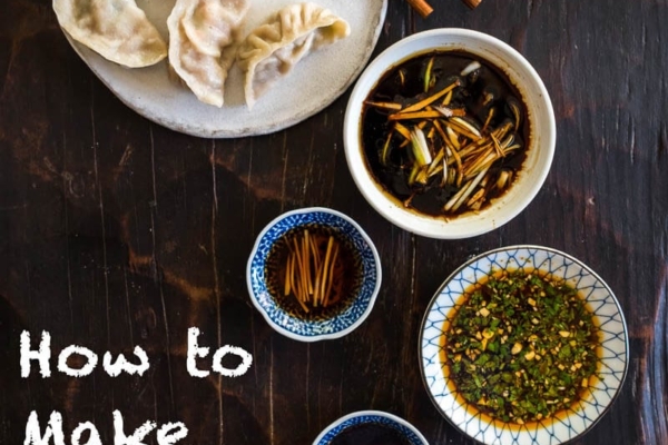 Four Chinese dumpling sauce recipes from northern to southern China. You won’t go wrong with any of them!