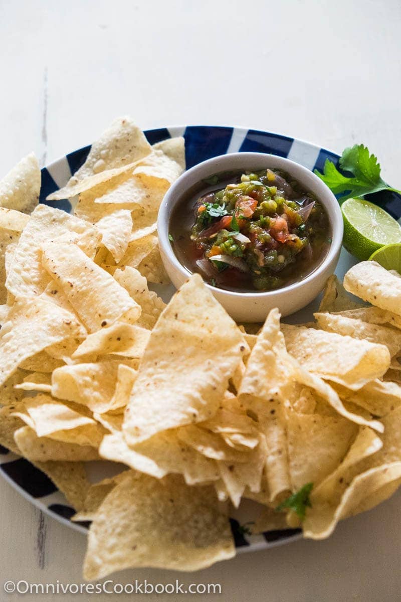 Nam Prik Num – A heavenly smoky and flavorful salsa that makes a perfect dip, tacos sauce, noodle toppings, or stir-fry condiment.