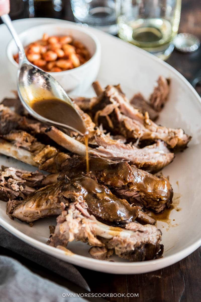 Make these fall-off-the-bone ribs with a scrumptious BBQ sauce in slow cooker with 15 minutes active cooking time!