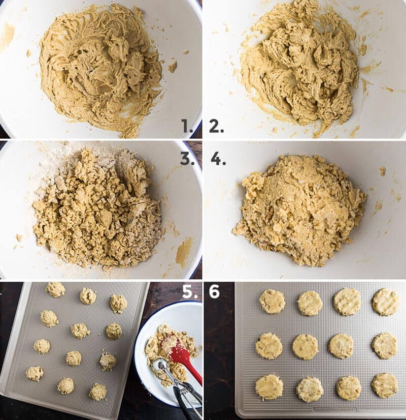 Chinesische Walnuss Cookies Kochen Prozess