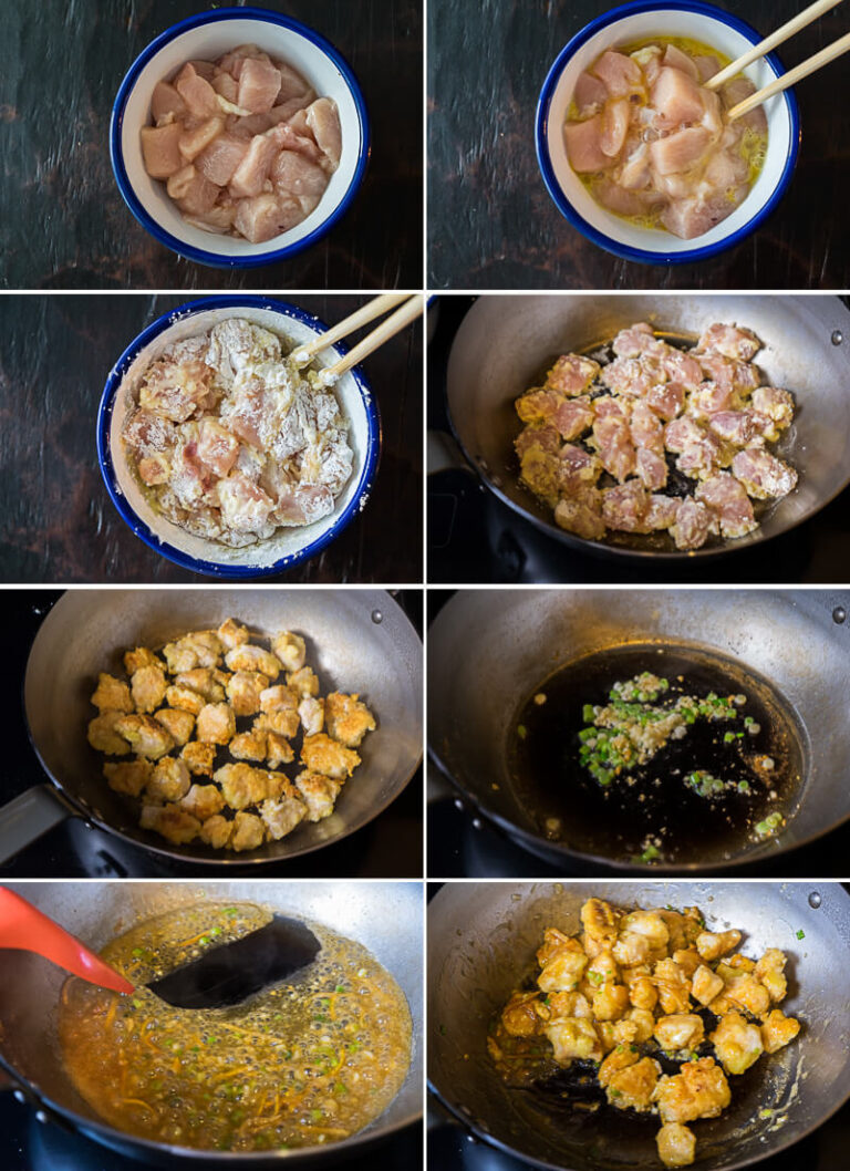 Chinese Orange Chicken (Crispy Chicken without Deep Frying) Omnivore