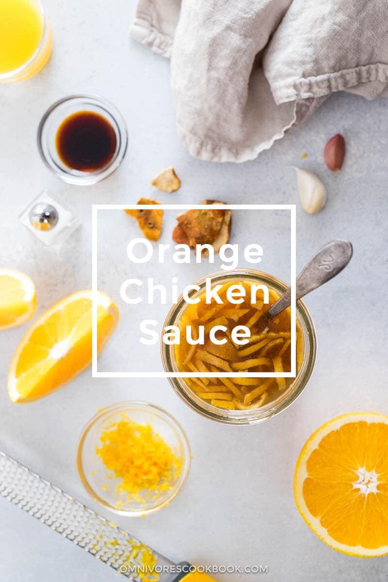 Not only you can use this orange sauce to make orange chicken or a quick stir fry, you can even make roasted vegetables with it! {gluten-free, vegan}