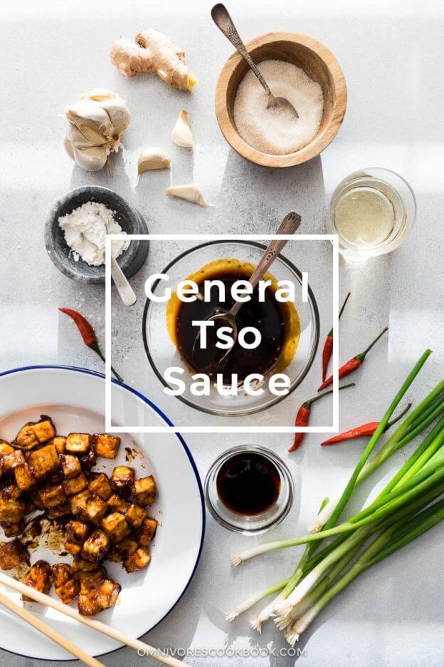 home made general tao sauce
