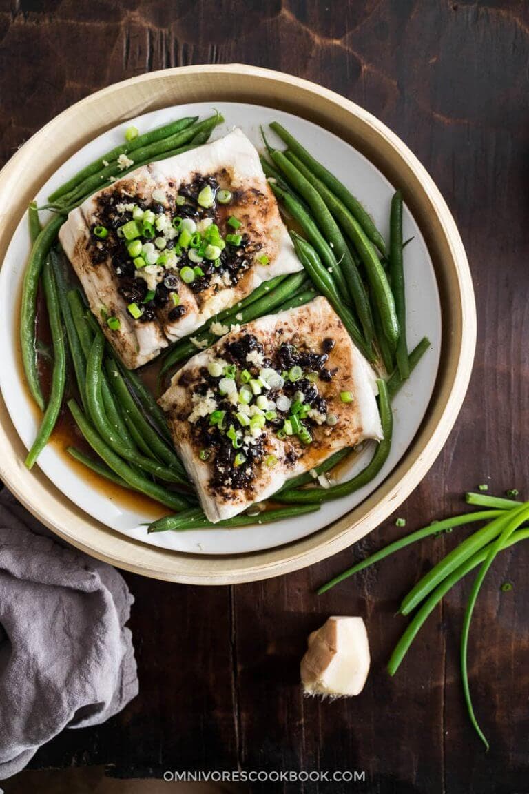 Steamed Fish with Black Bean Sauce (plus Baked Version) - Omnivore's ...