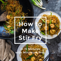 Introducing the ultimate stir fry formula and how to make stir fry in 15 minutes with minimum prep.