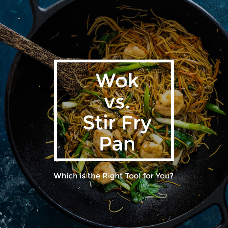 Wok vs Frying Pan – What's the Difference?