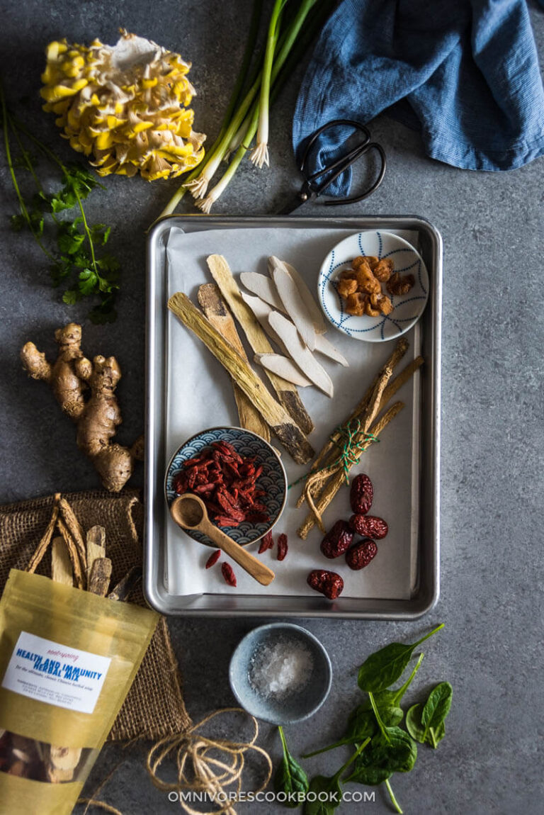 Chinese Herbal Chicken Soup Omnivore's Cookbook