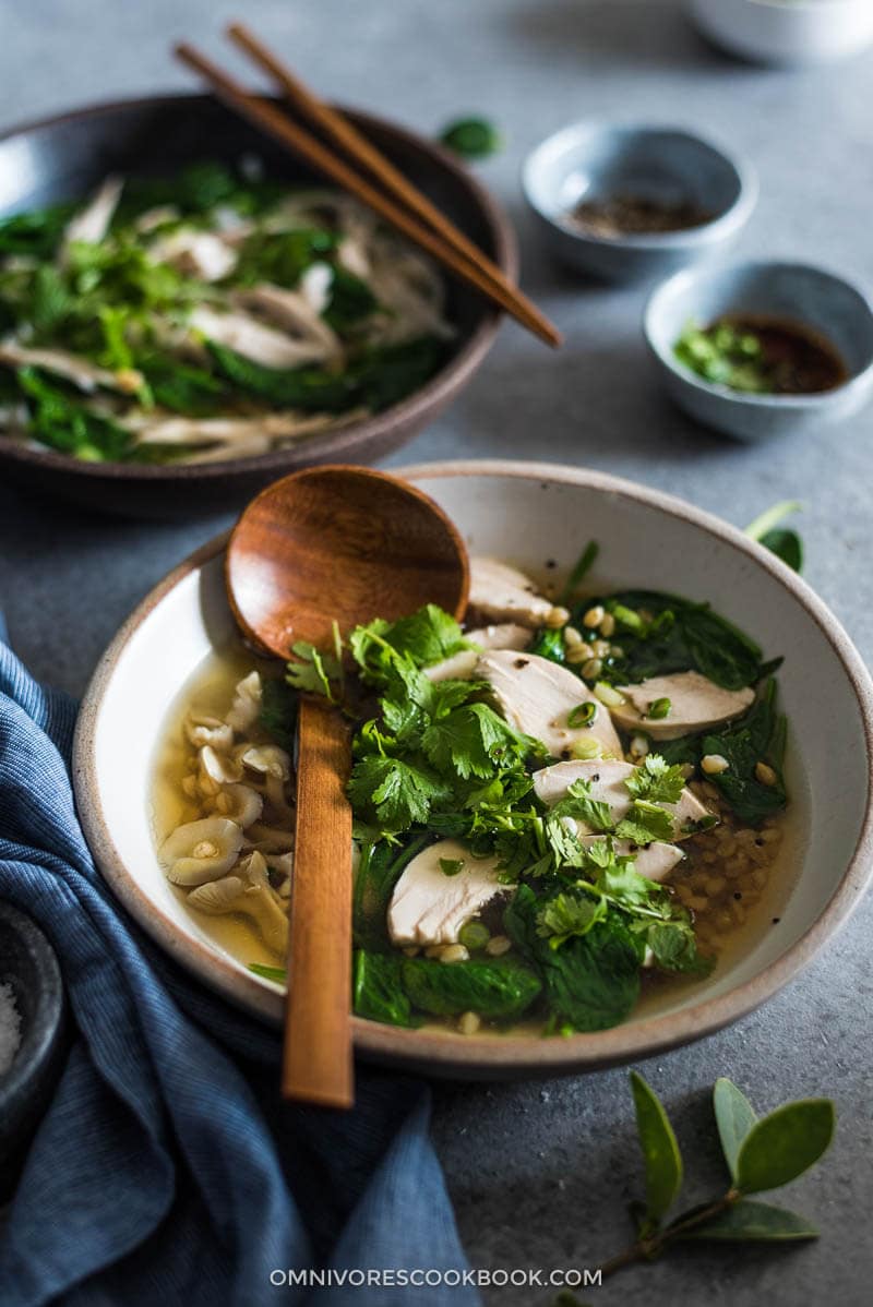 Chinese Corn Chicken Soup - Cooking For My Soul