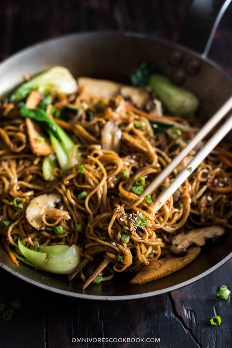 Noodles | Chinese Food | Vegan | Gluten Free Adaptable | One Pot