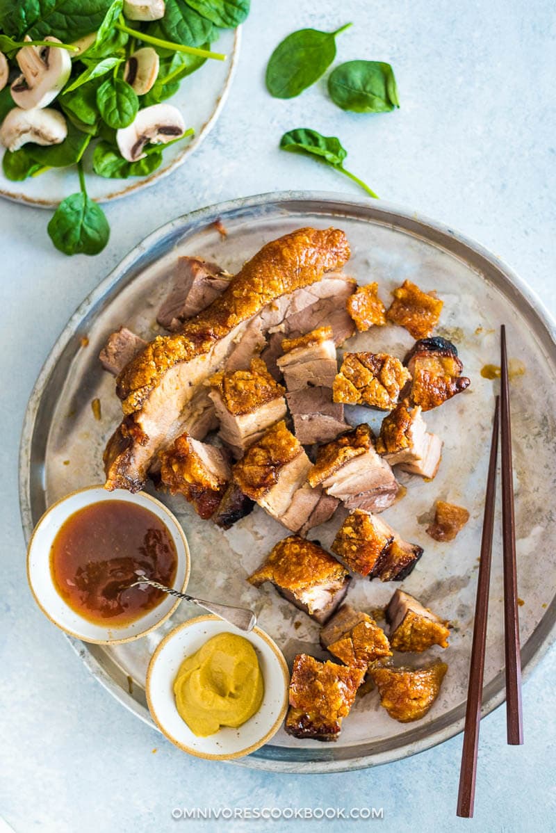 Try slow-roasting to create melt-in-the-mouth tender and juicy siu yuk with a perfect, crispy crackling. It is easier than you thought!