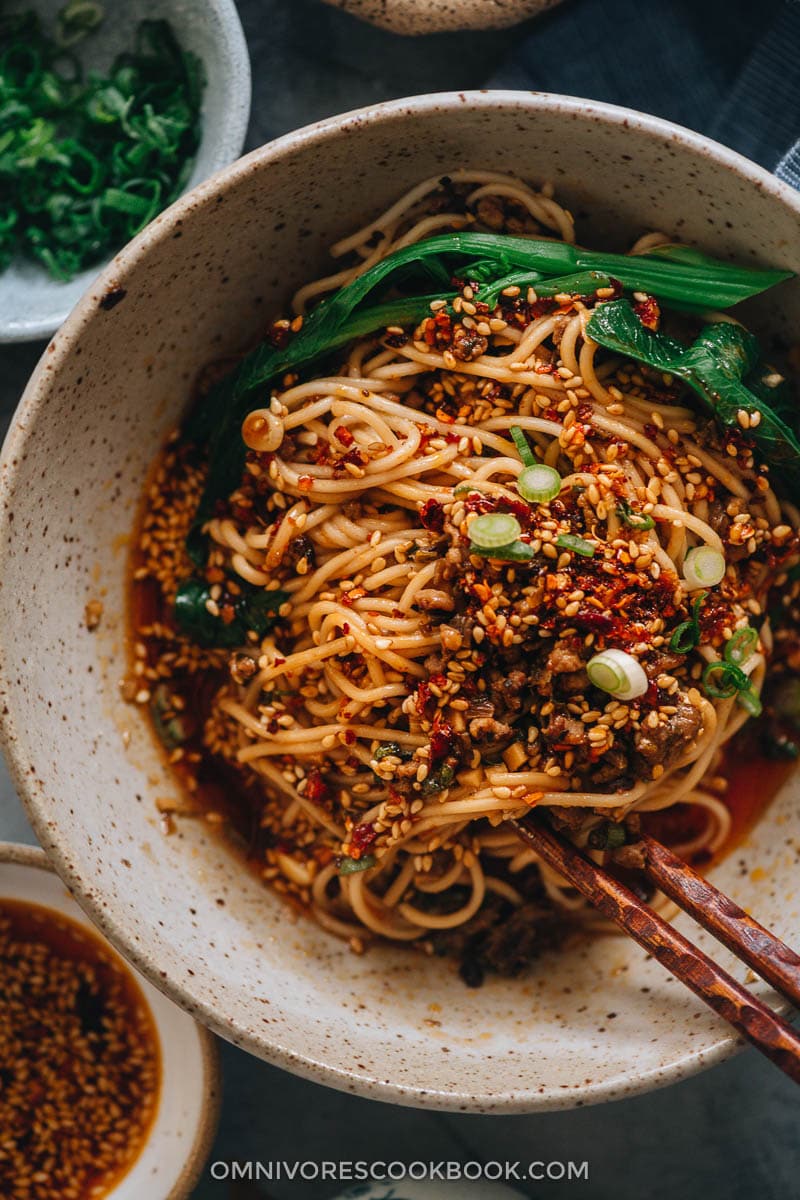 Dan Dan Noodles æ‹…æ‹…é¢ Omnivore S Cookbook