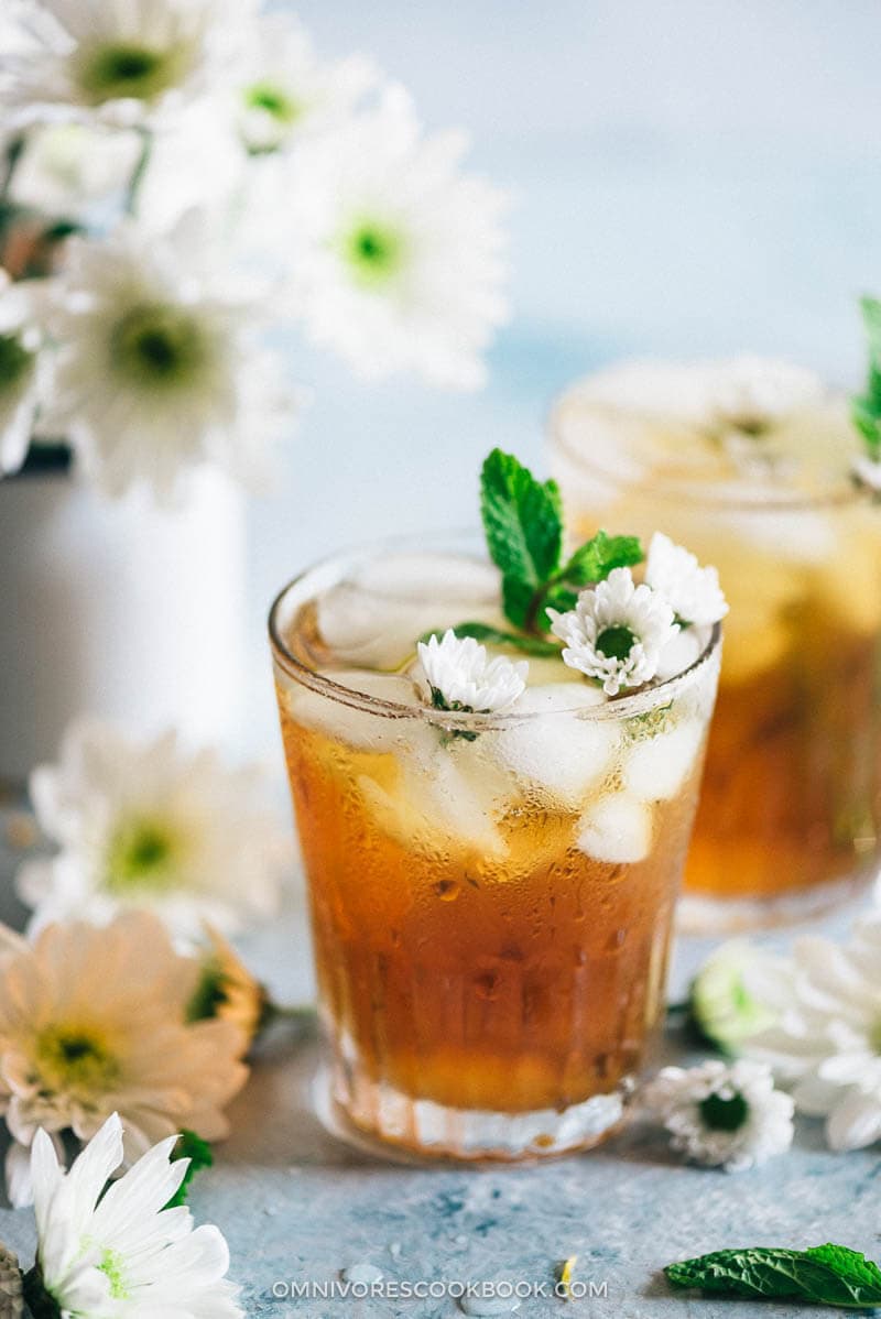 Herbal Chrysanthemum Tea | Drink | Iced | Summer | Party | Sweet | Chai | Herbal | Detox | Beverage | Nonalcoholic | Healthy | Chinese | Asian
