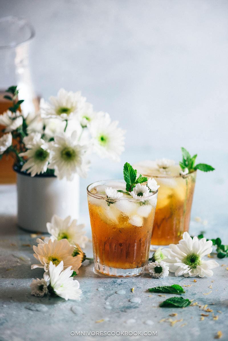 Herbal Chrysanthemum Tea | Drink | Iced | Summer | Party | Sweet | Chai | Herbal | Detox | Beverage | Nonalcoholic | Healthy | Chinese | Asian