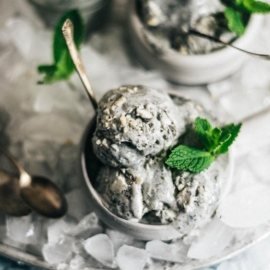 Black Sesame Ice Cream | Homemade | Recipes | Party | No Churn | Desserts | Easy | Asian | Chinese | Summer