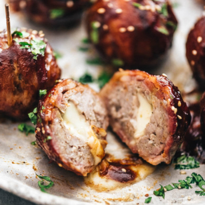 Cheesy BBQ Sausage Bites & Grilling Party Platter ...