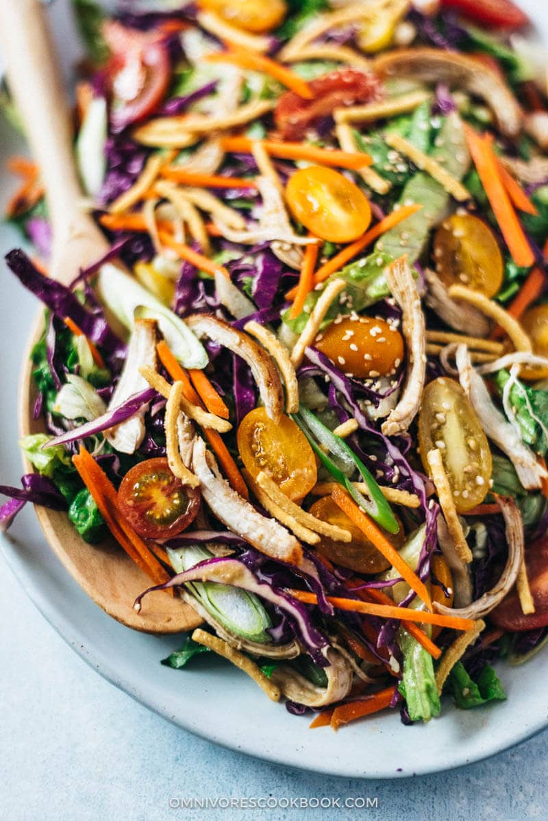 Chinese Chicken Salad | Chicken | Recipes | Healthy | Dressing | Summer | For Parties | Asian Chinese | Takeout | Dinner