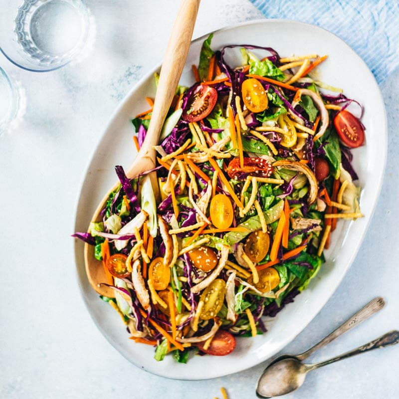 Chinese Chicken Salad | Chicken | Recipes | Healthy | Dressing | Summer | For Parties | Asian | Chinese | Takeout | Dinner