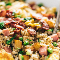 Potato Fried Rice | Easy | Potato | Recipes | Chinese | Asian | Healthy | With Egg | Ham | Pork | Bacon | Better Than Take Out | Simple | How to Make | Stir Fry