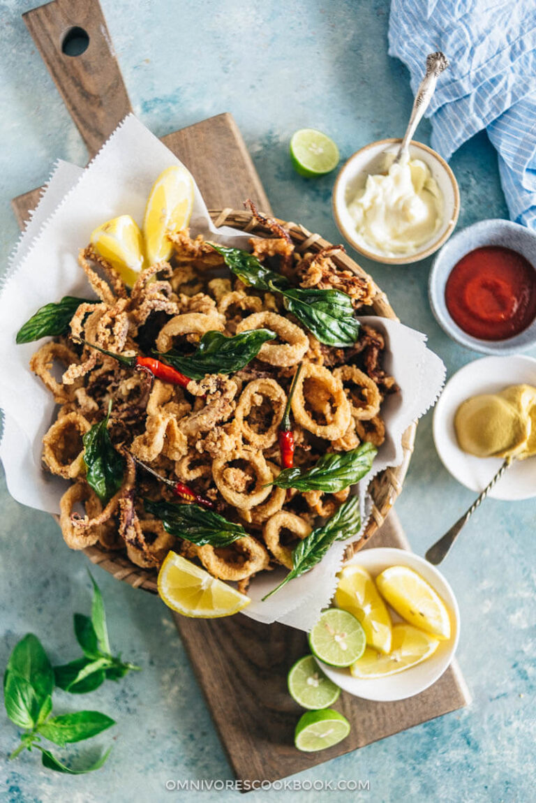 Salt and Pepper Squid (椒盐鱿鱼) Omnivore's Cookbook