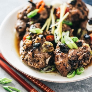 Steamed Ribs in Black Bean Sauce (豉汁蒸排骨) | Dim Sum | Chinese | Recipes | Steamed | Chinese New Year | Appetizer | Pork | Party | Easy | Homemade | Sauce | How to Make