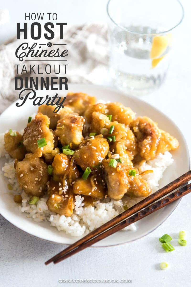chinese takeout dinner party - chinese dinner party menu #1
