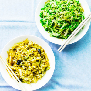 Cabbage Glass Noodles stir Fry | Chinese | Recipe | Vegan | Vegetarian | Gluten Free | Vermicelli | Vegetables | Green | Healthy