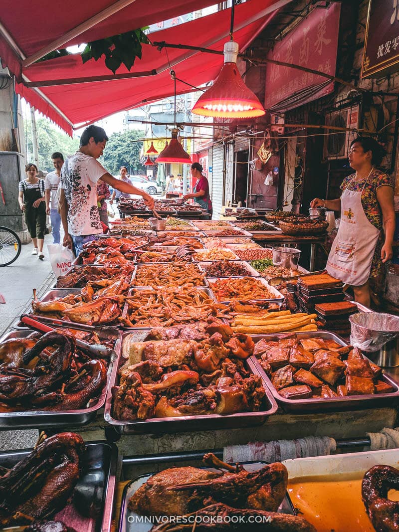 Top 10 Sichuan Street Food in Chengdu - Braised Meat