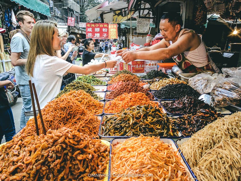 Top 10 Sichuan Street Food in Chengdu - Pickled Vegetables