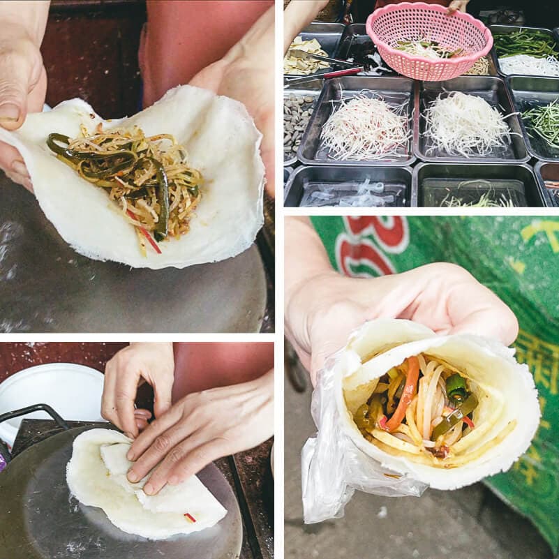Top 10 Sichuan Street Food in Chengdu - Fresh Spring Rolls