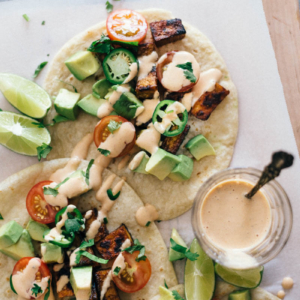 Crispy Hoisin Tofu Tacos | Asian | Recipes | Tex-Mex | Healthy | Vegan | Vegetarian | Cinco de Mayo | Easy | Dinner |