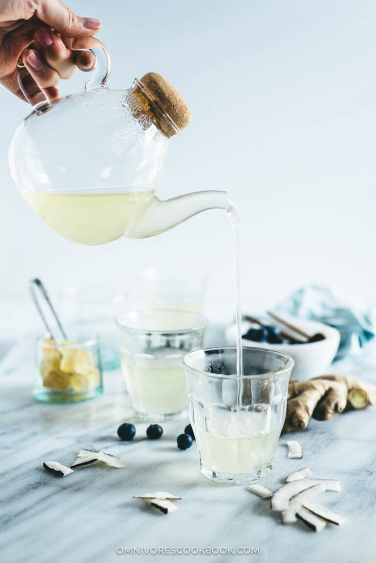 Herbal Ginger Coconut Tea Omnivore's Cookbook