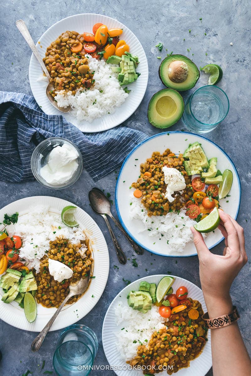 Easy Vegetarian Lentil Stew Omnivore S Cookbook