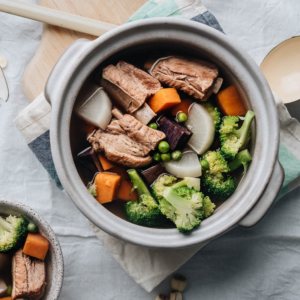 Chinese Pork Soup with Coconut Milk | herbal soup | recipes | ribs | easy | healthy | gluten-free | vegetables
