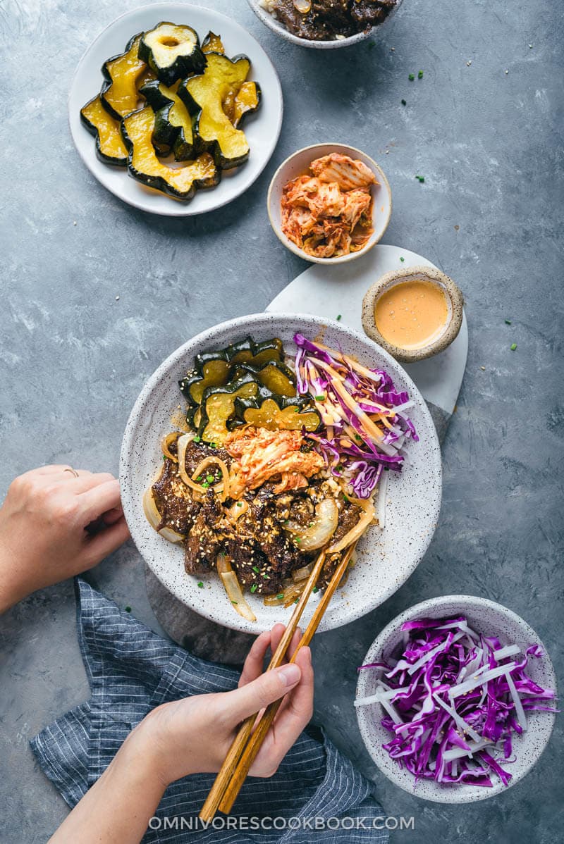 Korean Beef Meal Prep Bowls - Destination Delish