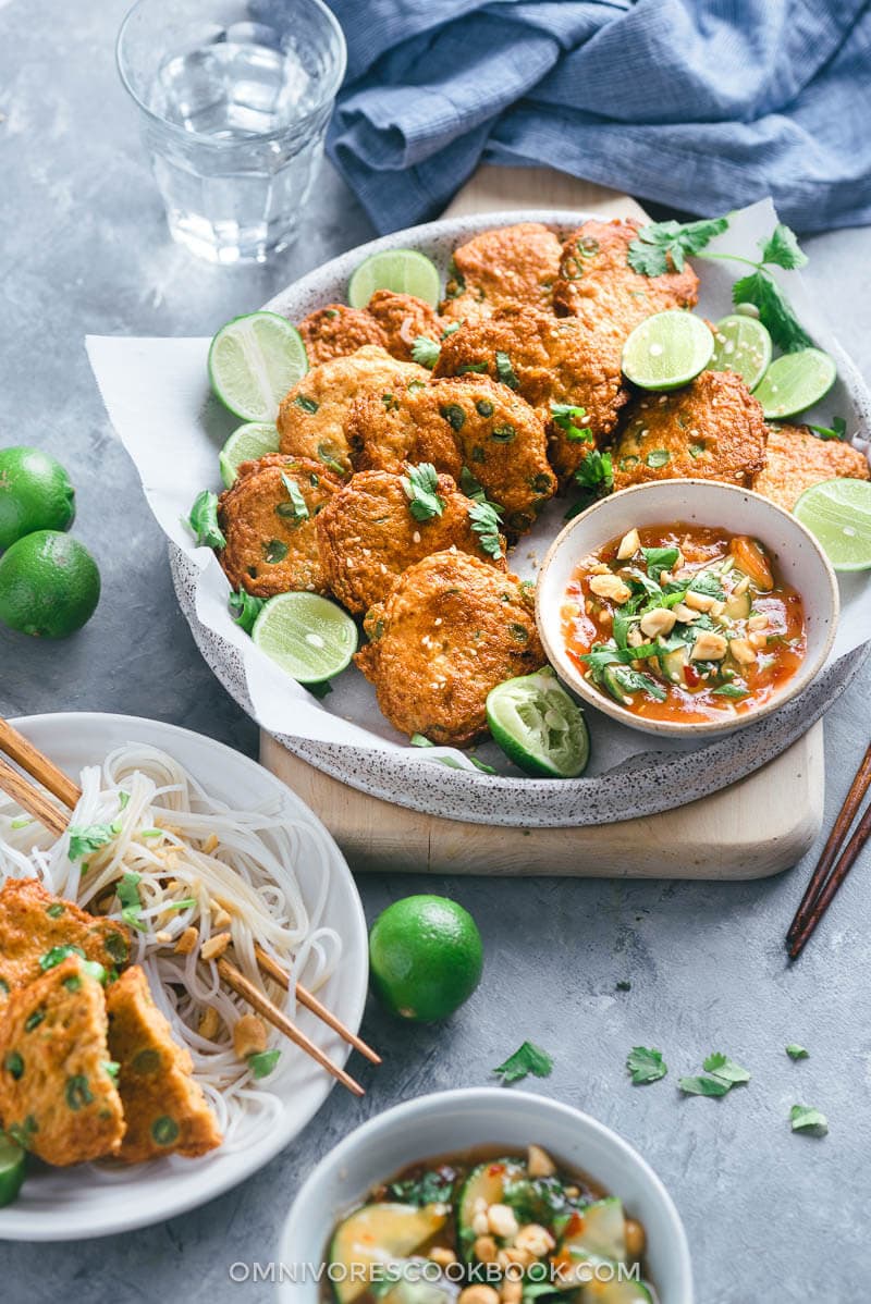 Thai Fish Cakes (Tod Mun Pla) | Asian | Appetizer | Main | Easy | Recipe |