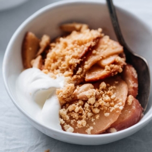 Gluten-free Apple Crumble (without oats) | Fall | Baking | Healthy | Topping | Crisp |