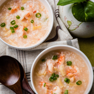 Seafood Congee (海鲜粥) - Omnivore's Cookbook