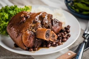 Braised Pork Shank with Black Beans