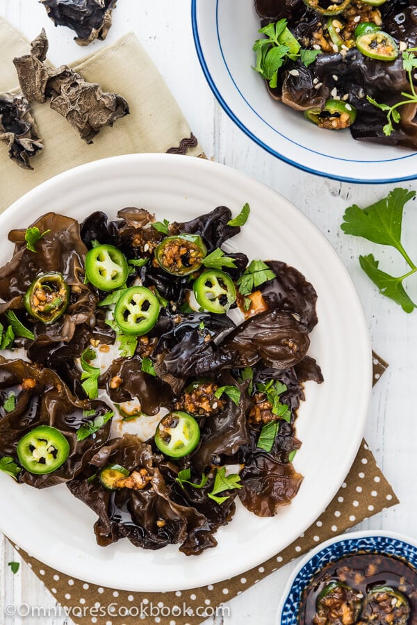 Wood Ear Mushroom Salad (凉拌木耳)-image