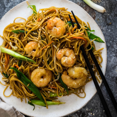 Shrimp Chow Mein - Omnivore's Cookbook