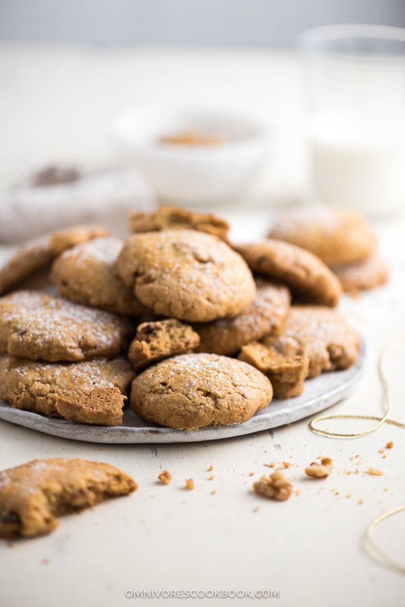 Chinese Walnut Cookies 核桃酥 Omnivores Cookbook 