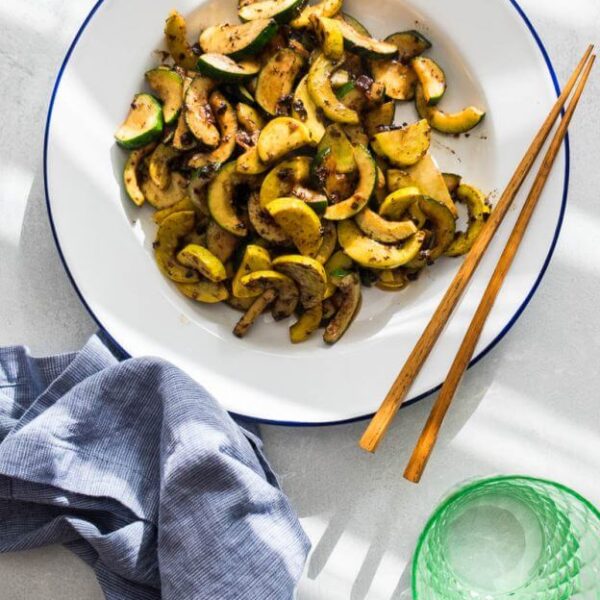 Zucchini Stir Fry with Black Bean Sauce Omnivore's Cookbook