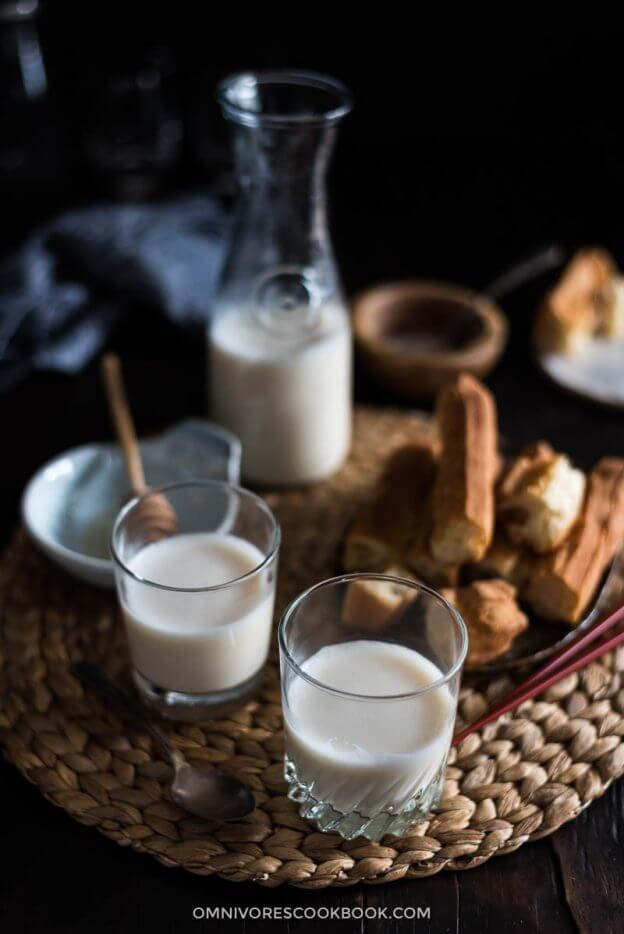 Homemade Soy Milk With Maker