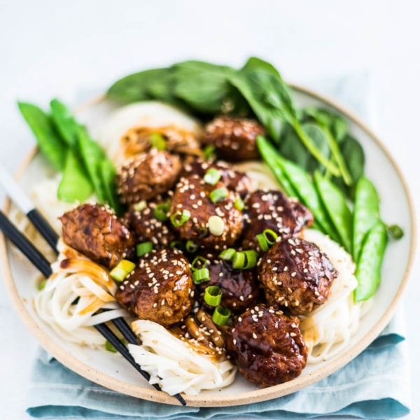 Asian Turkey Meatballs In Brown Sauce - Omnivore's Cookbook
