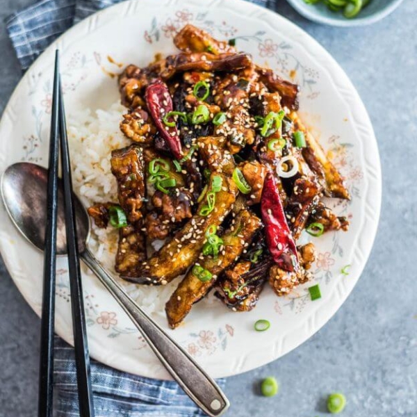 Sichuan Eggplant Stir Fry (Yú Xiāng Eggplant, 鱼香茄子) - Omnivore's Cookbook