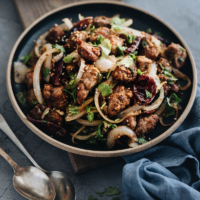 The real-deal Chinese cumin lamb stir fry recipe that yields highly addictive results.