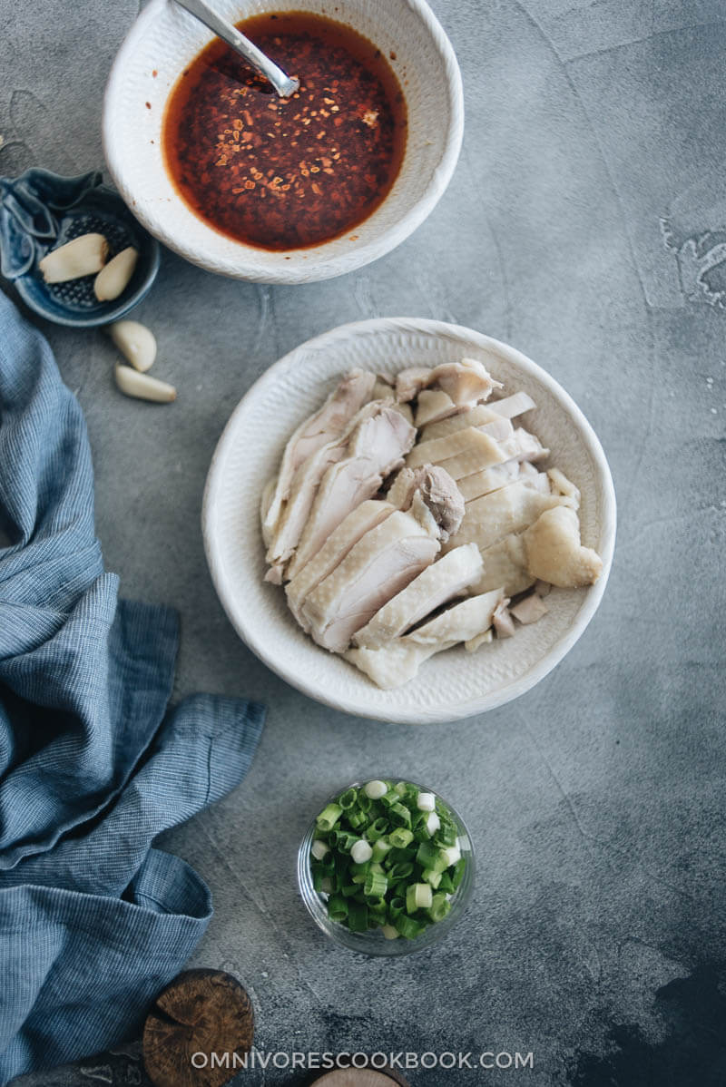 Sichuan Chicken Cooking Process